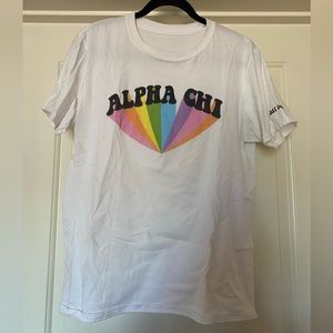 Alpha chi t shirt